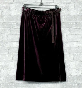 NEU NEU MIT ETIKETT ANN TAYLOR FACTORY SAMTROCK MERLOT BURGUNDERROT ZIERLICH GRÖSSE 00 P $ 89 - Bild 1 von 3