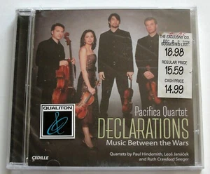 PACIFICA QUARTET - DECLARATIONS Music Between The Wars ~ NEW Classical Music CD - Picture 1 of 2