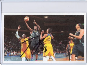 TINA CHARLES WNBA Liberty Auto Autographed Signed 3x5 Index Card - Picture 1 of 1