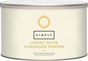 Polvo de chocolate blanco caliente Simply from Italian Beverage Company de lujo 1 kg - Imagen 1 de 1