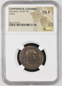 Cappadocia, Caesarea Domitian, AD 81-96, AE25 NGC Ancients Ch F - Picture 1 of 2