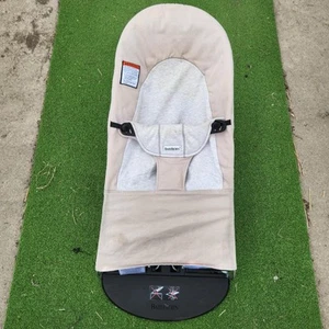 BabyBjorn Baby Bouncer - Beige Tan & Gray - Used - Free Shipping - Picture 1 of 7