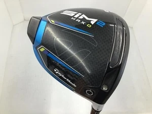 Y0624 Taylormade Sim2 Driver Max-D 9 Flex S Used B Rank - Picture 1 of 6