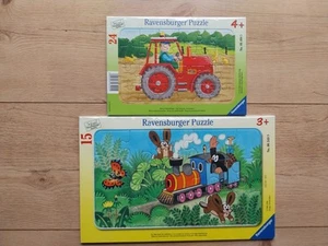 Ravensburger Puzzle Traktor Und Maulwurf Ab 3 Und 4 Jahren - Bild 1 von 1