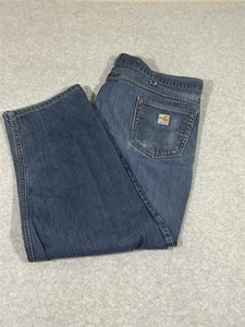 Carhartt FR Denim Work Jeans Men's 44x29 Work Utility Pants - Picture 1 of 12