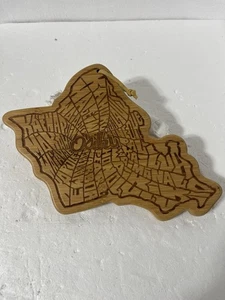 Totally Bamboo Destination Oahu Hawaii Island Shaped Bambus Servierbrett - Bild 1 von 7