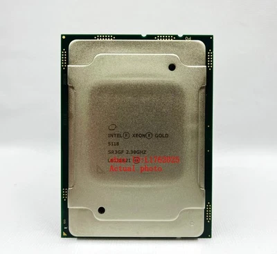 Intel Xeon Gold 5118 SR3GF 2.3GHz 12C 16.5MB LGA3647 Server Processor - Image 1 of 3