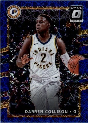Donruss Optic Blue Velocity #60 2017-18 Darren Collison - BSK Foto 1 de 2