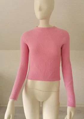 Pullover Zara S 36 Rosa Pink  Kurz Enganliegend Weic Flauschig Warm - Bild 1 von 4