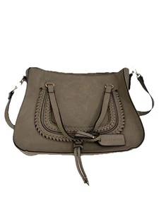Sole Society Satchel Crossbody Or Shoulder Tan Handbag Purse - Picture 1 of 5