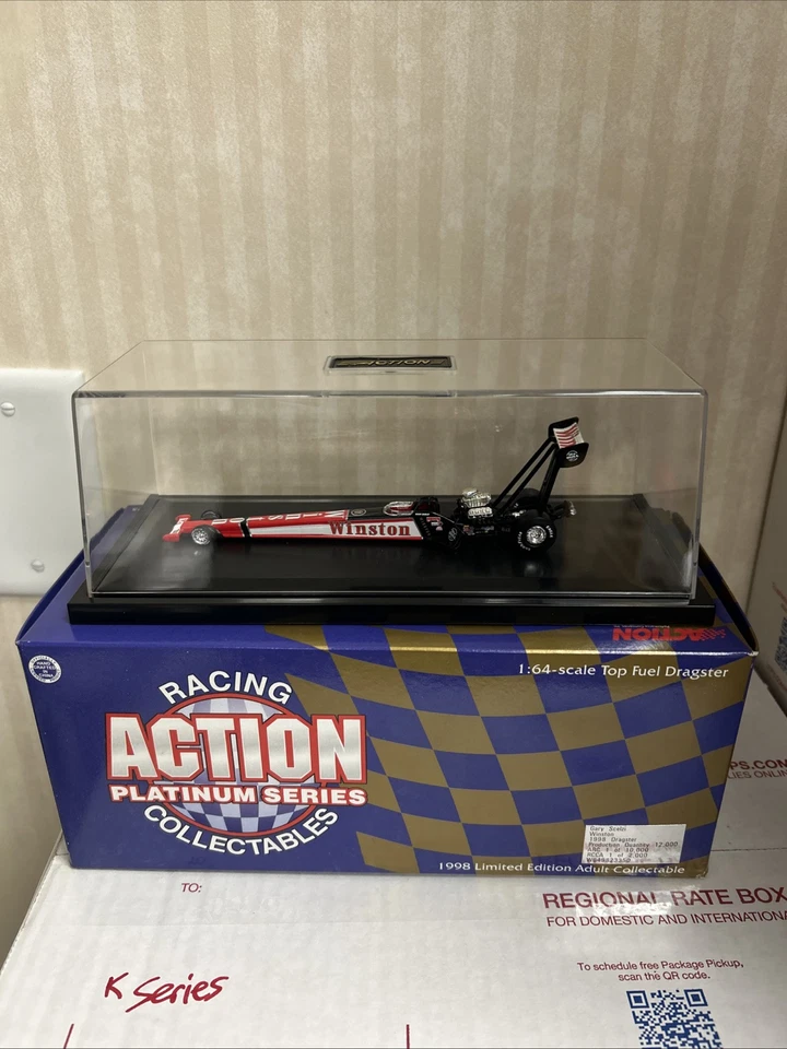 Action 1/24 Scale Diecast W649823350 - 1998 Dragster Gary Scelzi