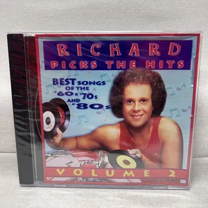 Richard Picks the Hits Volume 2 CD Best Songs of 60s 70s 80s New Sealed - Foto 1 di 2