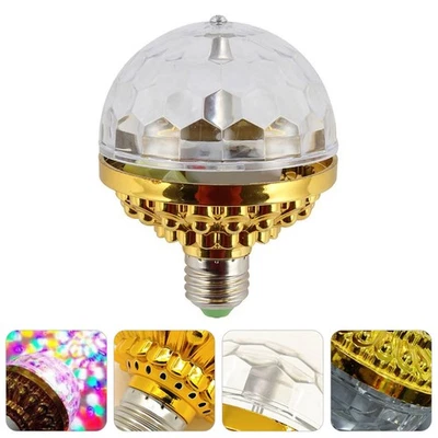  2 Pieces Mini Led Leuchte Disco Partylicht -Glühbirne Disco-Licht - Bild 1 von 4