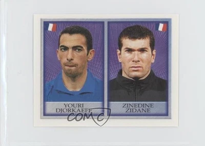 1998 Merlin's Official England Youri Djorkaeff Zinedine Zidane #214 - Image 1 of 2
