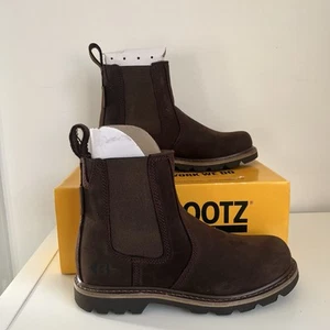 BuckBootz B1400 Non-Safety Dealer Boot /Chocolate Oil Leather UK Size 8 New Box - Bild 1 von 19