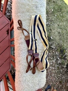 Vintage trafalgar striped suspenders - Picture 1 of 4