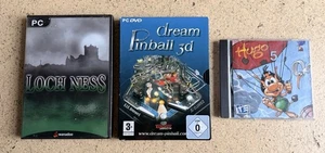 💻 PC-Spiele Paket: Loch Ness • Dream Pinball 3D • Hugo 5 – OVP & Handbücher - Bild 1 von 4