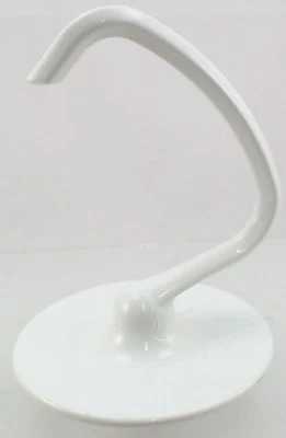 Stand Mixer Coated 4.5 QT Dough Hook for KA, K45DH, W10674618,WPW10674618 - Image 1 of 2