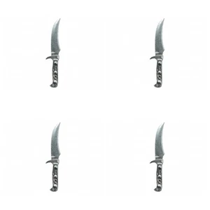 4x Pin Anstecker Badge Jagdmesser - Bild 1 von 1