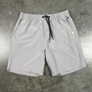 Quiksilver Amphibienshorts Herren mittelgrau Pullon Stretch schnelltrocknend gebraucht - Bild 1 von 21