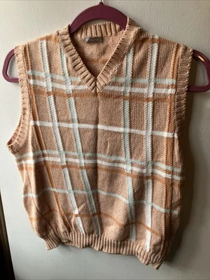 Chaleco tejido melocotón 100% cachemir talla 46 AGNONA Foto 1 de 4