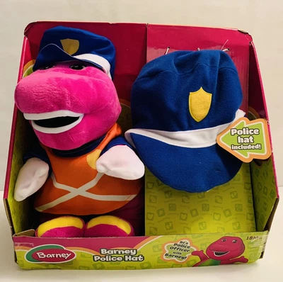 Fisher-Price Barney, Police Hat New - Image 1 of 4