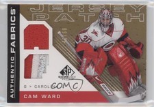 2007-08 SP Game Used Edition Authentic Fabrics Jersey /50 Cam Ward #AF-CW Patch