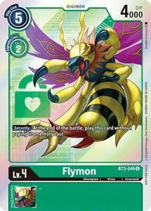 Flymon (Box Topper) - BT3-049 U - Promo Digimon TCG Card - Green - Picture 1 of 2