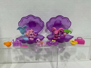 My Little Pony Ponyville Mermaid Lot of 2 Pinkie Pie & Cheerilee W/ shells +++ - Picture 1 of 4