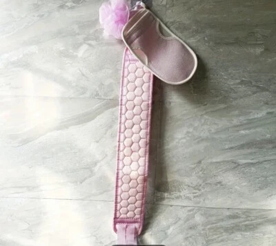 Back Scrubber Bath Shower Strap Loofah Spa Skin Sponge Body Exfoliating Mitt. - Image 1 of 2