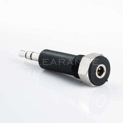 PANEL-FLUSH MOUNT AUX JACK 3.5mm Female to Male 3.5mm - Image 1 of 2