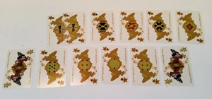 Walt Disney World MICKEY MOUSE FANTASIA Clear Playing Cards Deck Complete w Case - Picture 1 of 3