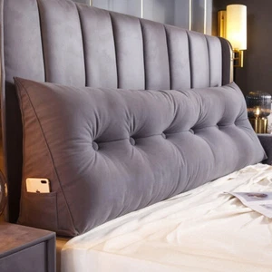 Luxury Bed Backrest Pillow 71in Ergonomic Floor Cushion For Sitting Sofa Pillow - Picture 1 of 29