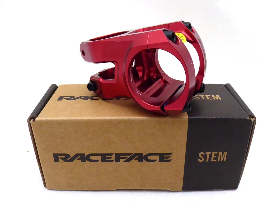 Race Face Turbine-SL Stem, (35.0) 0/6mm x 50mm, Red - Image 1 of 1