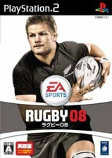 USED PS2 PlayStation 2 EA SPORTS Rugby 08 English version 08121 JAPAN IMPORT