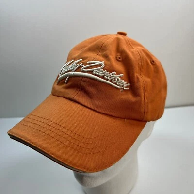 Harley-Davidson Motorcycles Hat Orange Adjustable Vehicle Operations York PA Foto 1 de 4