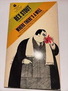 Where There's a Will (Nero Wolfe Mysteries) by Rex Stout Avon PB - Picture 1 of 5