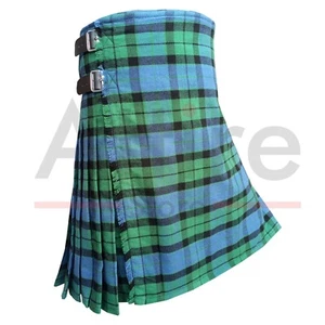 Scottish Handmade Traditional Mackay Ancient Tartan Kilt - Clan Mackay Tartan - Picture 1 of 5