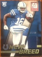 2015 Donruss Elite Inserts New Breed Jerseys PRIME Phillip Dorsett #’d 37/49