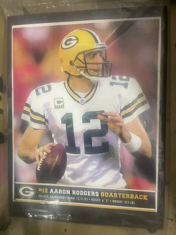 Aaron Rodgers Green Bay Packers Plaque Cover