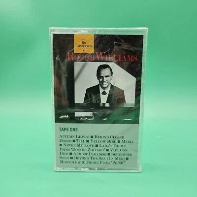 Roger Williams The Golden Piano Of Roger Williams 1991 BRAND NEW Cassette VG+ - Image 1 of 3