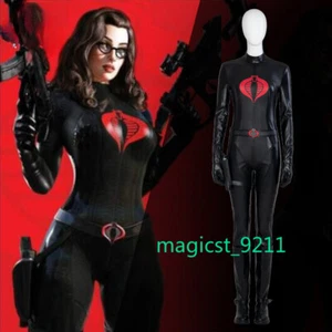 G.I. Joe:The Rise of Cobra The Baroness Bodysuit Jumpsuit Halloween Cosplay Gift - Picture 1 of 19