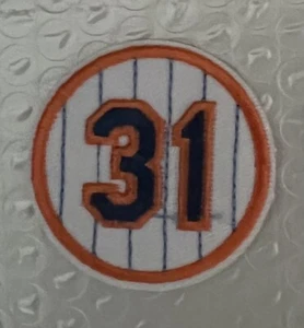 NY METS TOPPA NUMERO RITIRATO #31 MIKE PIAZZA BASEBALL CITI FIELD - Foto 1 di 3