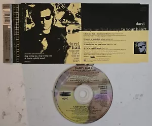 DARYL HALL HELP ME FIND A WAY TO YOUR HEART RARE AUSTRIA CD SINGLE, MINT - Picture 1 of 1