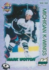 1999-00 Michigan K-Wings Team Issue #14 MARK WOTTON