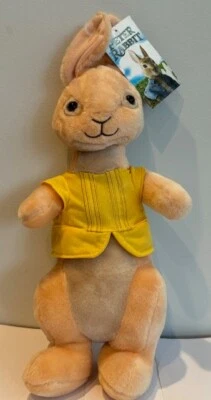 Peter Rabbit from Beatrix Potter Stuffed Plush Toy 15” New With Original Tag - Image 1 of 3