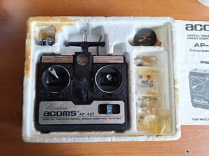 Radio comando Trasmettitore Telecomando Radio control System Acoms AP-427 4CH - Foto 1 di 7
