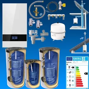 Gas Brennwert Therme Buderus GB172 i.2 15-25 kW Gasheizung + Zubehör, Speicher - Bild 1 von 9