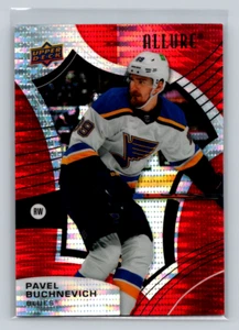 2021-2022 Upper Deck Allure #34 Pavel Buchnevich - Red Rainbow - Blues - Bild 1 von 2