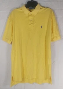 Polo Ralph Lauren Hombre Talla XL Amarillo Manga Corta Polo - Imagen 1 de 3